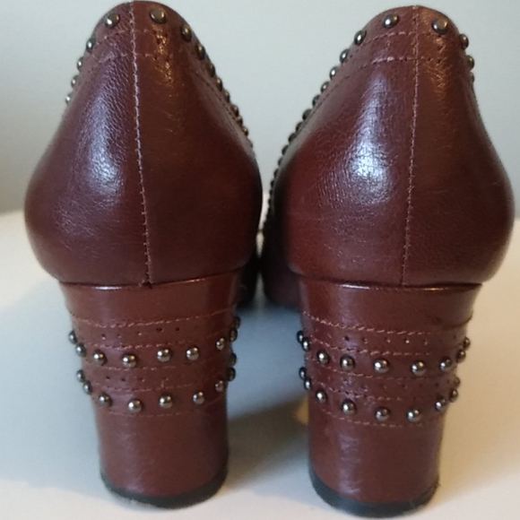 Johnston and Murphy Brown leather heels, Size 9M - Picture 5 of 6